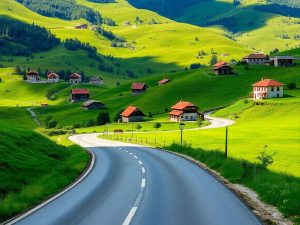 Drum șerpuit prin peisaj legislativ românesc, cu repere cheie.